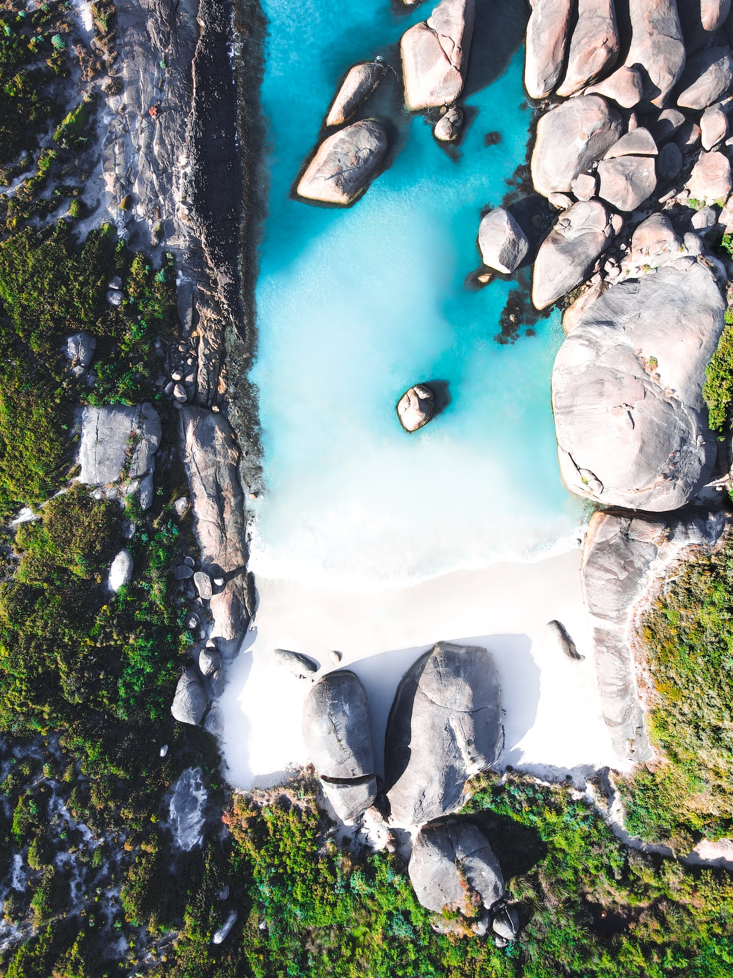 Elephant Rocks- Denmark- Top Down
